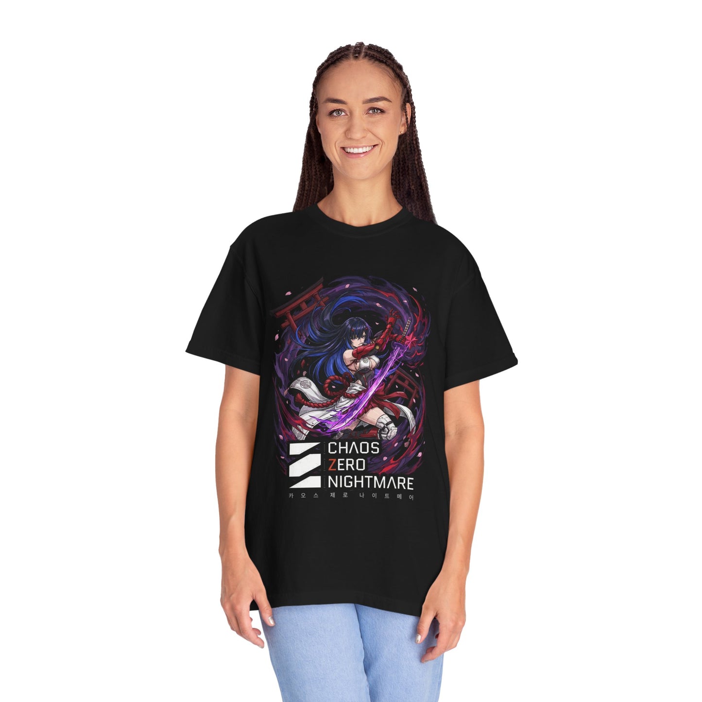 Chaos Zero Nightmare Chizuru Epic Illustration Premium T-Shirt