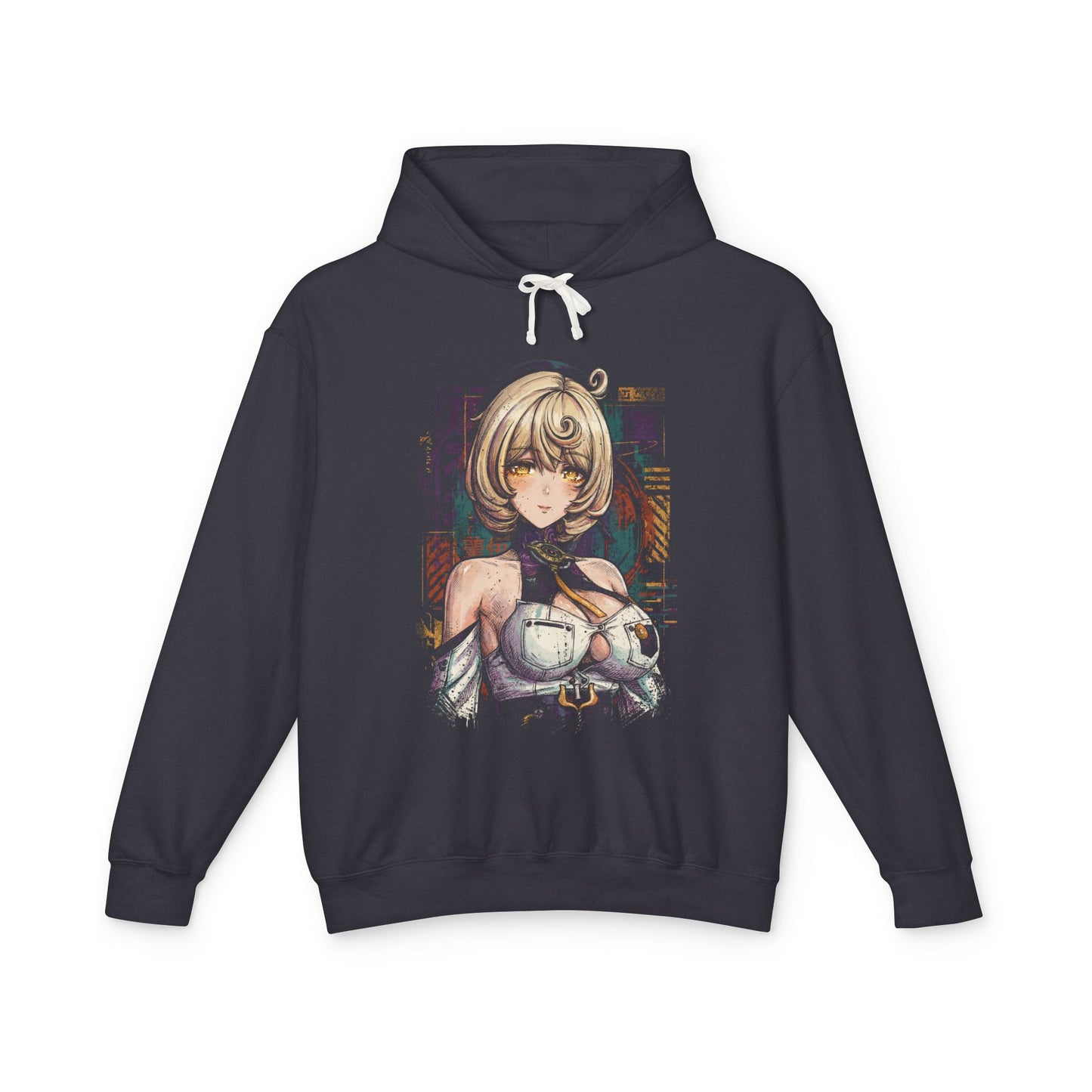 Zenless Zone Zero Yidhari Murphy Black Hat White Outfit Vaporwave Unisex Premium Hoodie