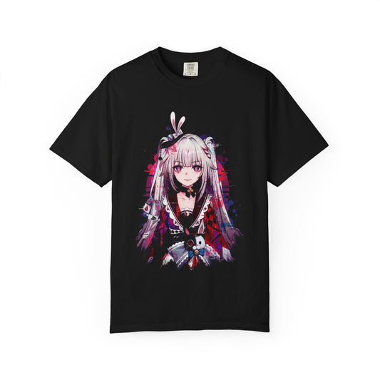 Sparxie HSR Neon Lightning Motifs Black Leather Aesthetic Premium T-Shirt