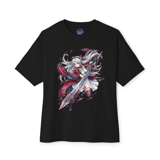 WuWa Carlotta: Glacio Pistol Hypercarry Premium Oversized Unisex T-Shirt