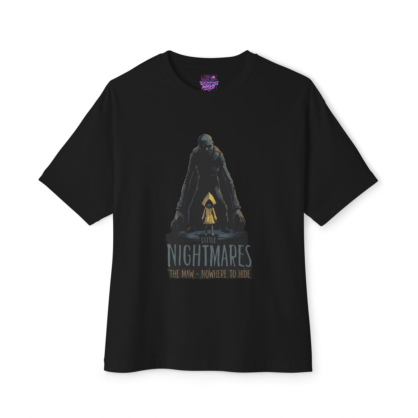 Little Nightmares: Mono Signal Tower Horror Premium Oversized Unisex T-Shirt