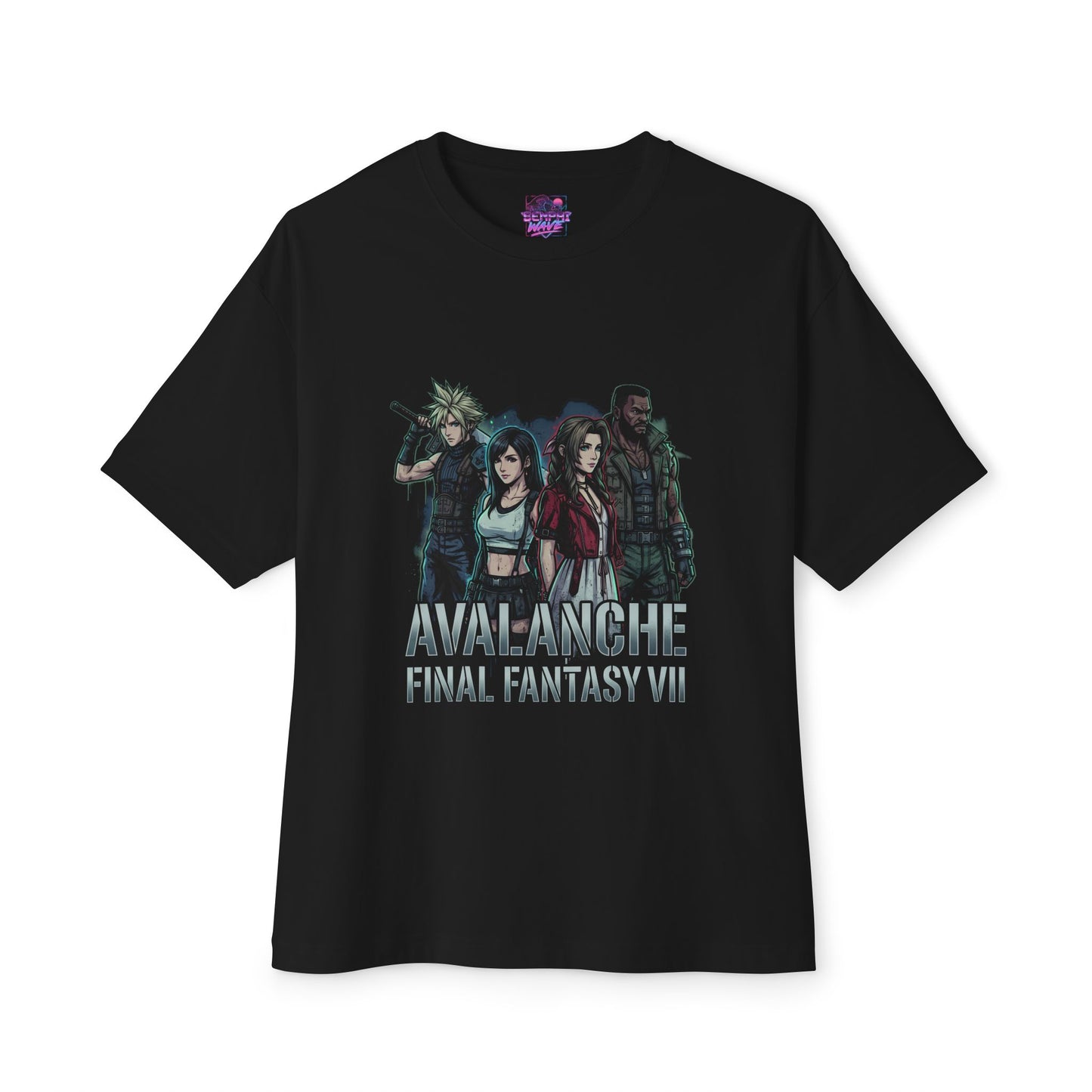Final Fantasy VII Meteor Summon Catastrophe Threat Premium Oversized Unisex T-Shirt