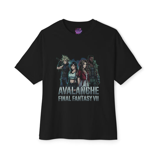 Final Fantasy VII Meteor Summon Catastrophe Threat Premium Oversized Unisex T-Shirt